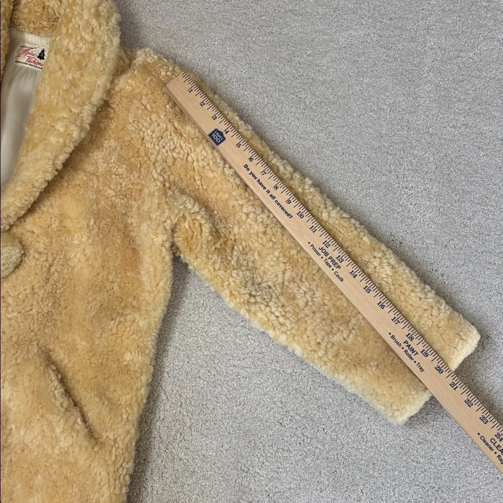 Vintage 50’s Alpine New Zealand Lambswool Sheepskin Sherpa Jacket Womens Small‎